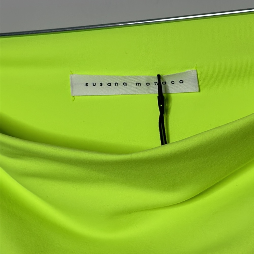 Susana Monaco Neon Strapless Dress NWT - Picture 2 of 4